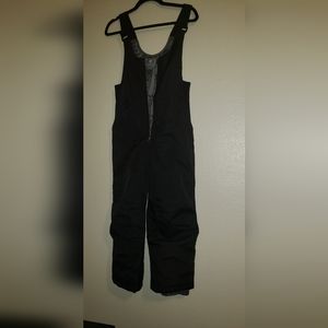 White Sierra snow bibs unisex children size M black